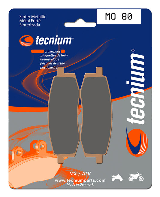 TECNIUM MX/ATV Brake Pads - MO80 Sintered metal