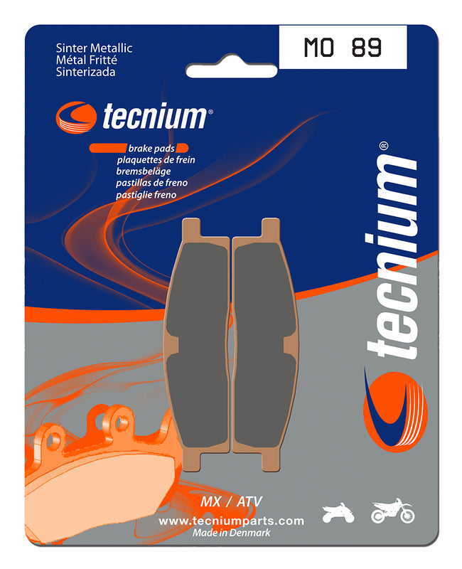 TECNIUM MX/ATV Brake Pads - MO89 Sintered metal