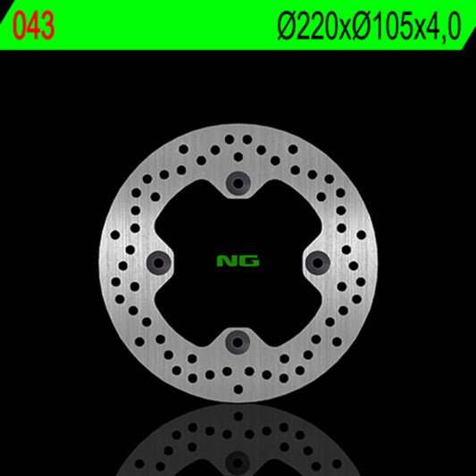 NG BRAKES round fixed brake disc 