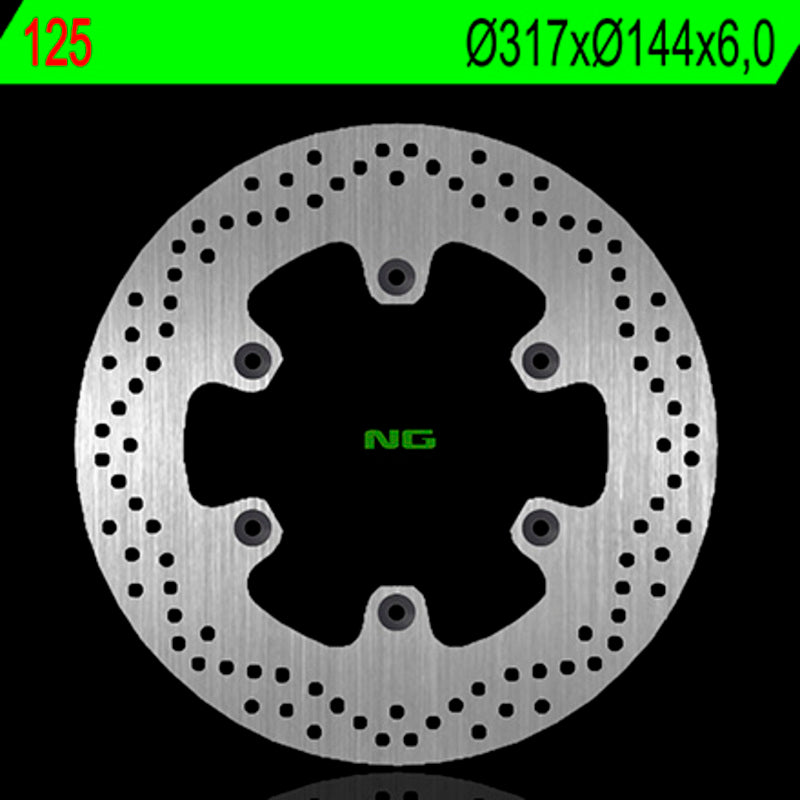 NG BRAKES ronde vaste remschijf