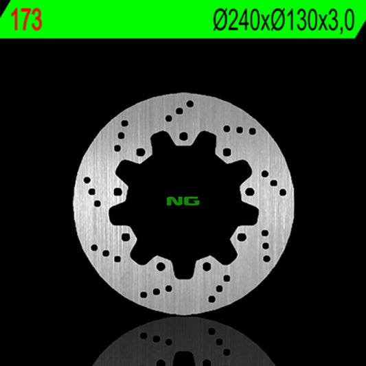 NG BRAKES ronde vaste remschijf