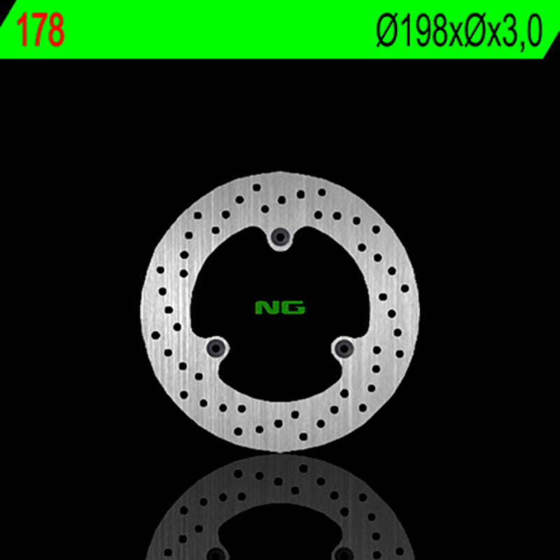 NG BRAKES round fixed brake disc 