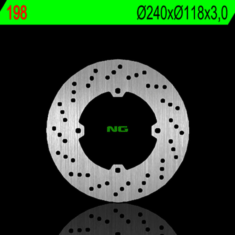 NG BRAKES round fixed brake disc 