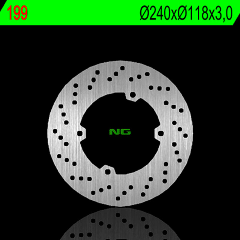 NG BRAKES round fixed brake disc 