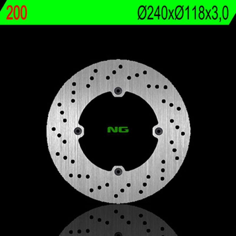 NG BRAKES round fixed brake disc 