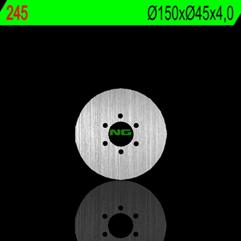 NG BRAKES round fixed brake disc 