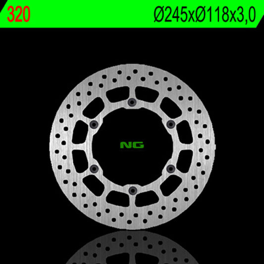 NG BRAKES round fixed brake disc 