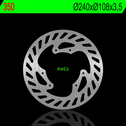 NG BRAKES ronde vaste remschijf