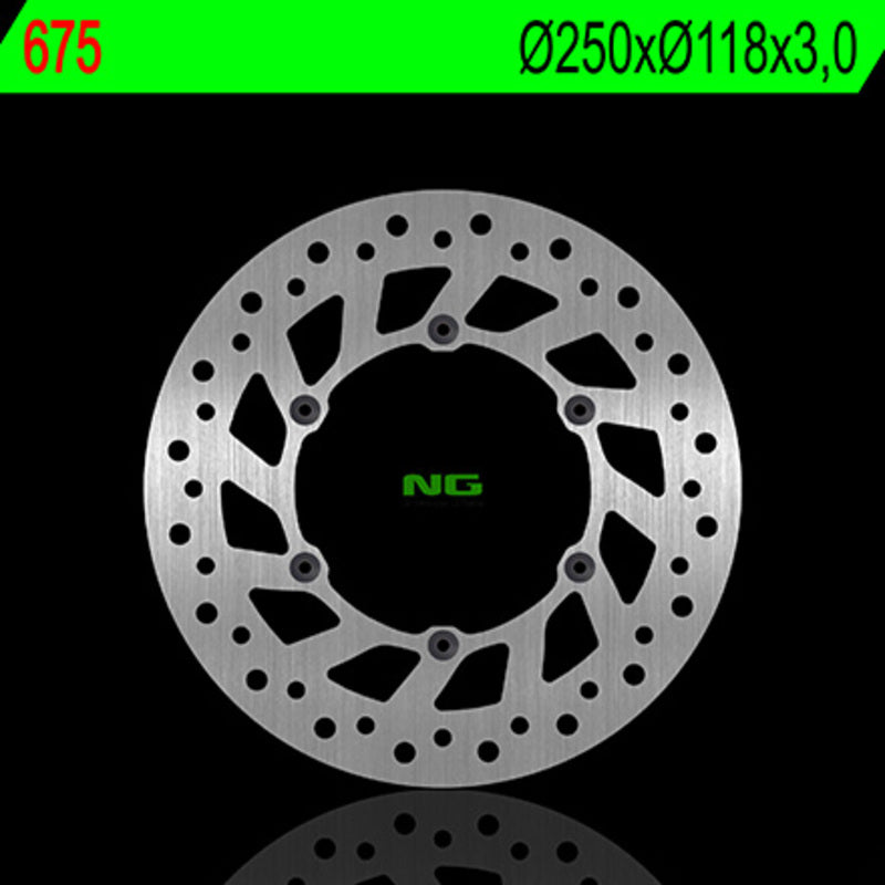 NG BRAKES ronde vaste remschijf