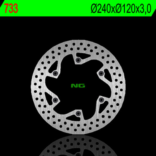 NG BRAKES round fixed brake disc 