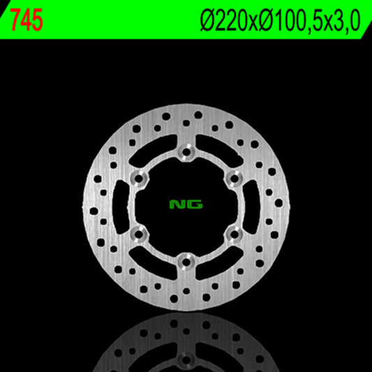 NG BRAKES round fixed brake disc 