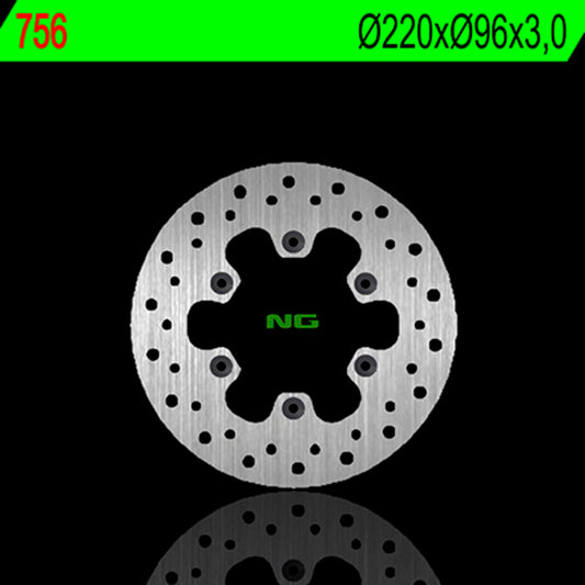 NG BRAKES round fixed brake disc 