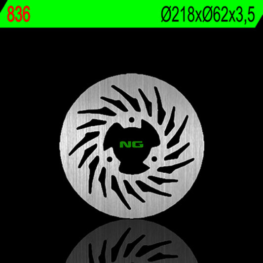 NG BRAKES round fixed brake disc 