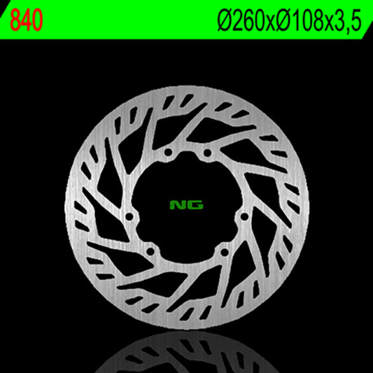 NG BRAKES round fixed brake disc 