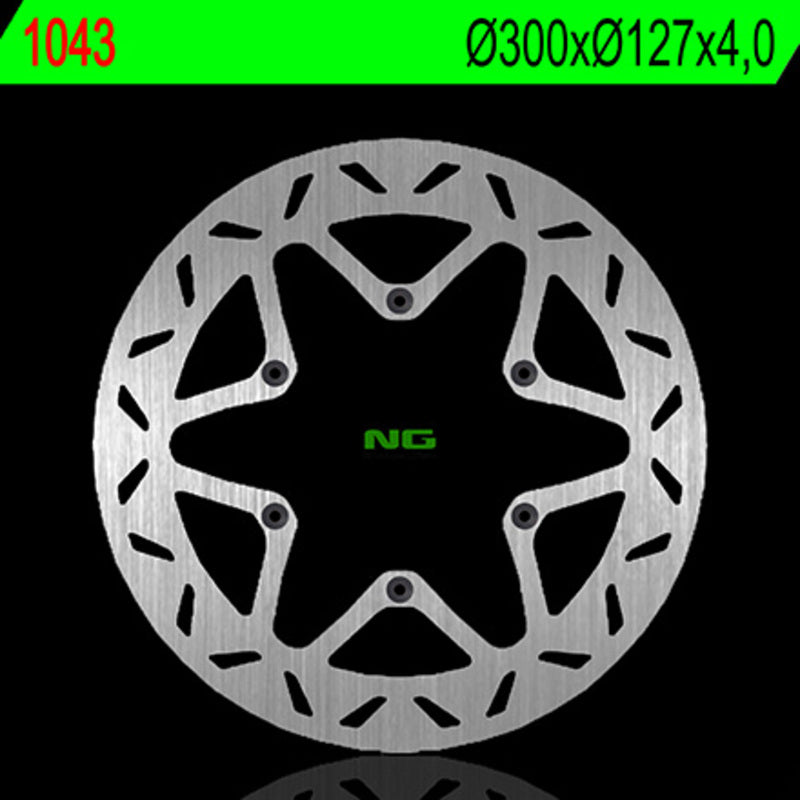 NG BRAKES round fixed brake disc 