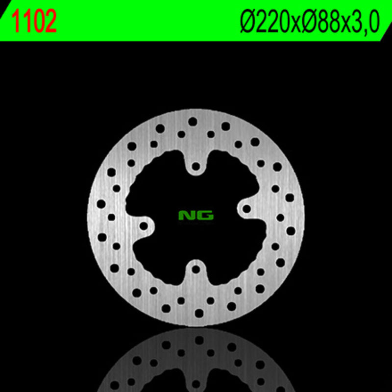 NG BRAKES round fixed brake disc 