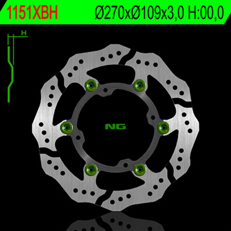 NG BRAKES wave floating brake disc