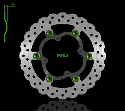 NG BRAKES wave zwevende remschijf