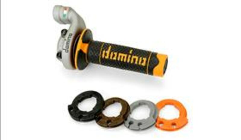 DOMINO KRK EVO Throttle control orange KTM Husqvarna 