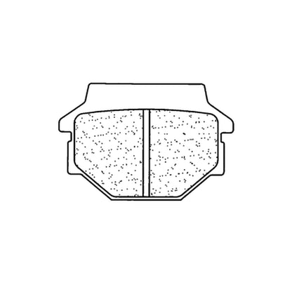 CL BRAKES Street Remblokken - 2306A3+ Gesinterd metaal