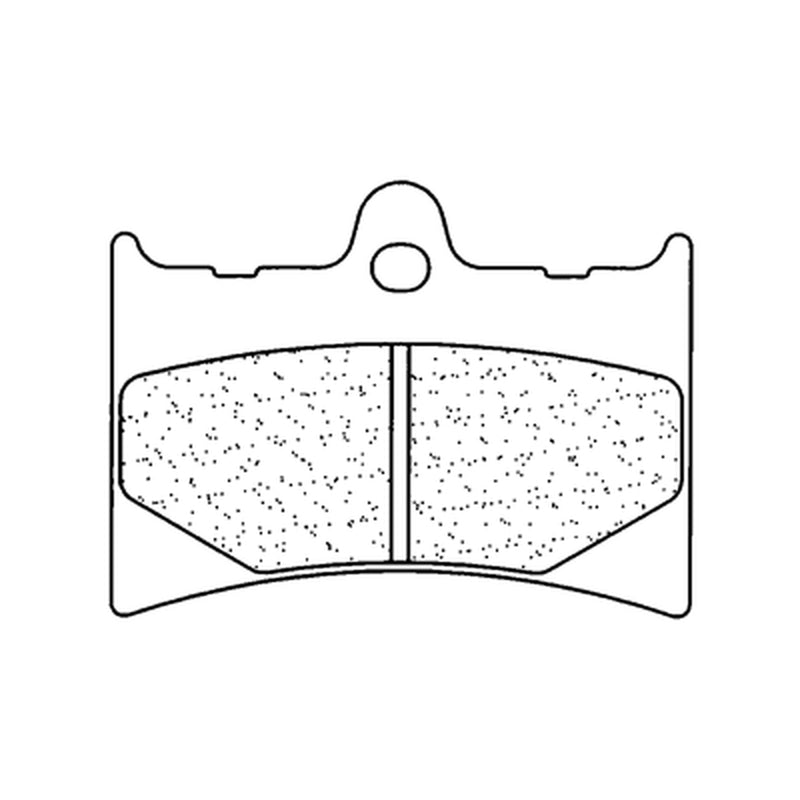 CL BRAKES Street Brake Pads - 2398XBK5 Sintered metal 