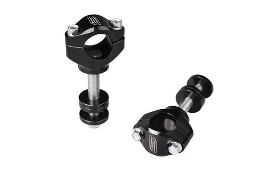 SCAR handlebar clamps Ø28.6mm +30 to 45mm OE T-piece fork