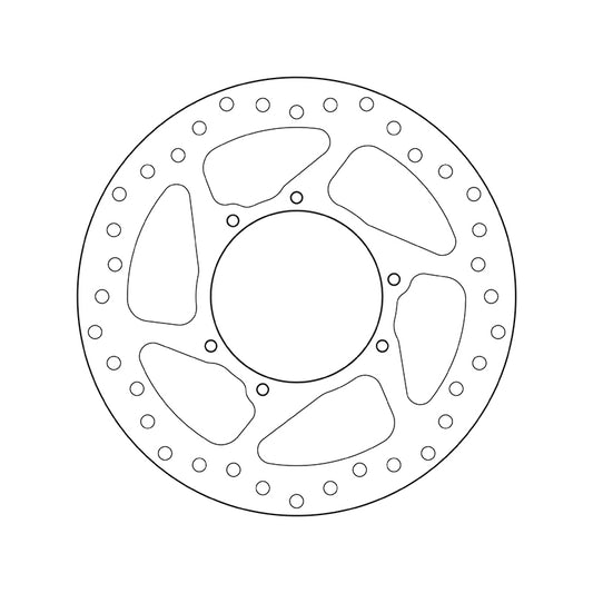 BREMBO Serie Oro ronde vaste remschijf