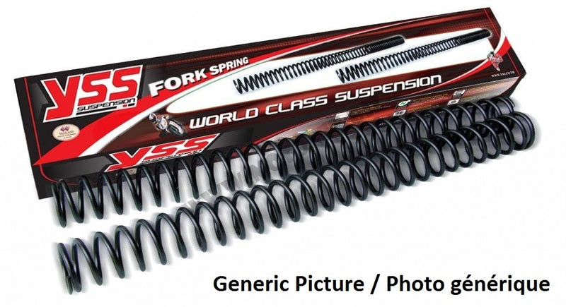 YSS fork springs Showa 49mm HP for motorcycle riders 85-95kg Honda CRF450R