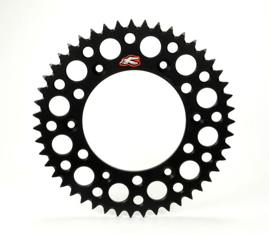 RENTHAL Aluminum ultra-light self-cleaning hard anodized rear sprocket - 520