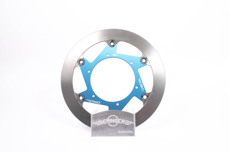 BERINGER Aeronal round floating brake disc - blue