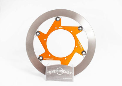 BERINGER Aeronal round floating brake disc - orange