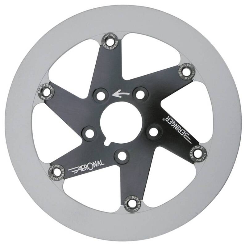 BERINGER Aeronal round floating brake disc - black