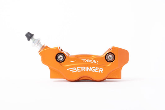 BERINGER Aerotec® MX Left Radial Brake Caliper 4 Pistons Orange