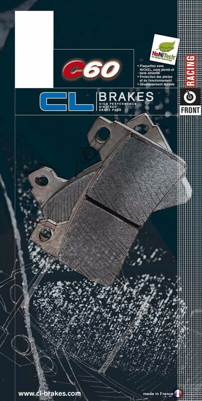 CL BRAKES Racing Remblokken - 2249C60 Gesinterd metaal