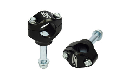 SCAR handlebar clamps Ø28.6mm +30mm OE T-piece fork 