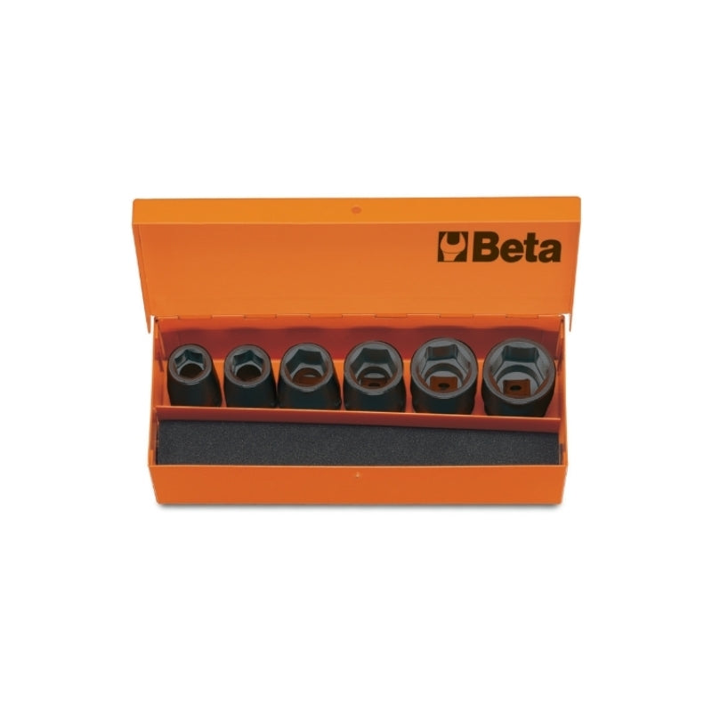 BETA Assortiment van 6 1/2'' slagdoppen