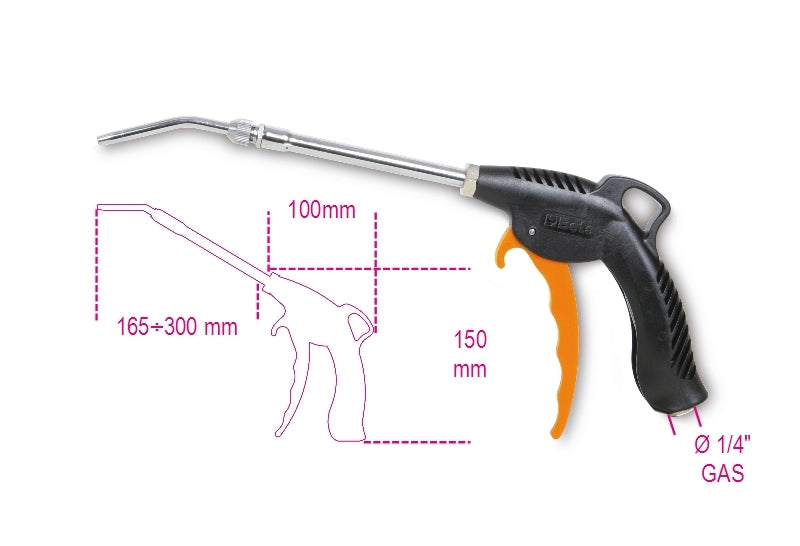 BETA Telescopische progressief blaaspistool