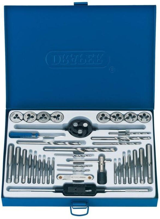 DRAPER Metrische tap en HSS boor set 37 stuks