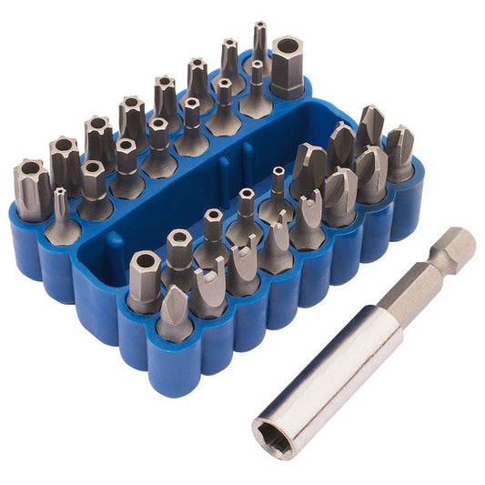 DRAPER Bit set 33 stuks 1/4"