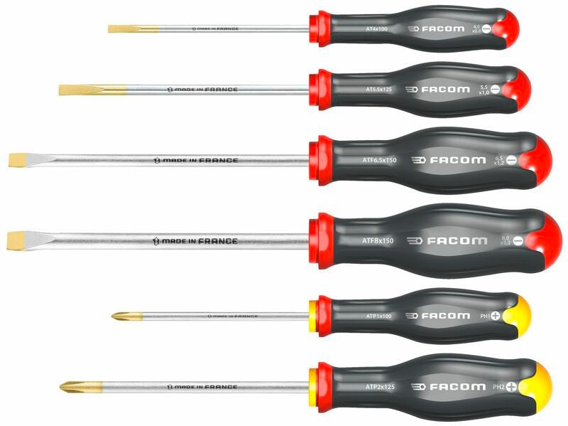 FACOM Protwist® Screwdrivers Set - 6 Pieces