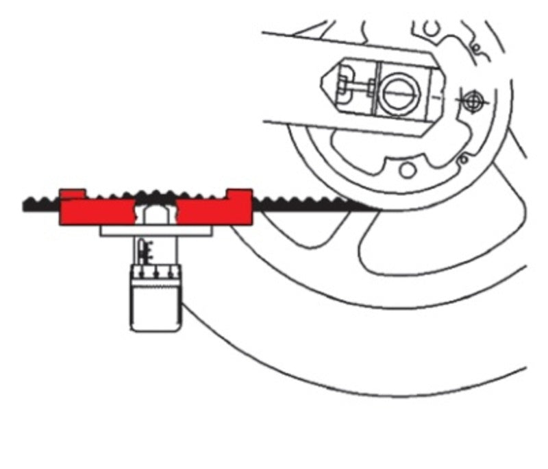 SPANNINGSMETER VOOR TRANSMISSIERIEM YAMAHA T-MAX