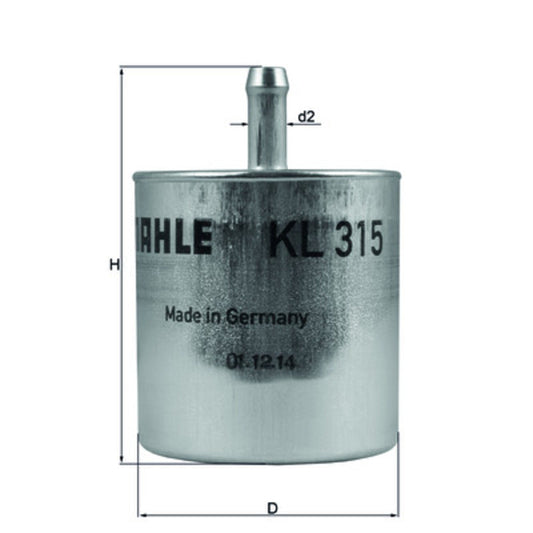 JMP Fuel Filter KL315 BMW G 650