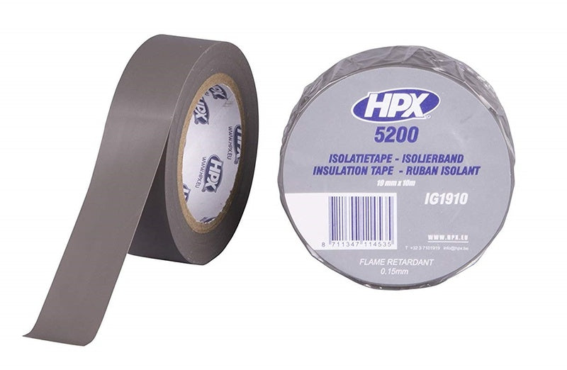 INSULATING TAPE GRAY 19MM X 10M 