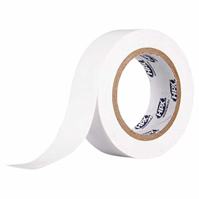 INSULATING TAPE WHITE 19MM X 10M 