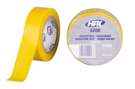 INSULATING TAPE YELLOW 19MM X 10M 