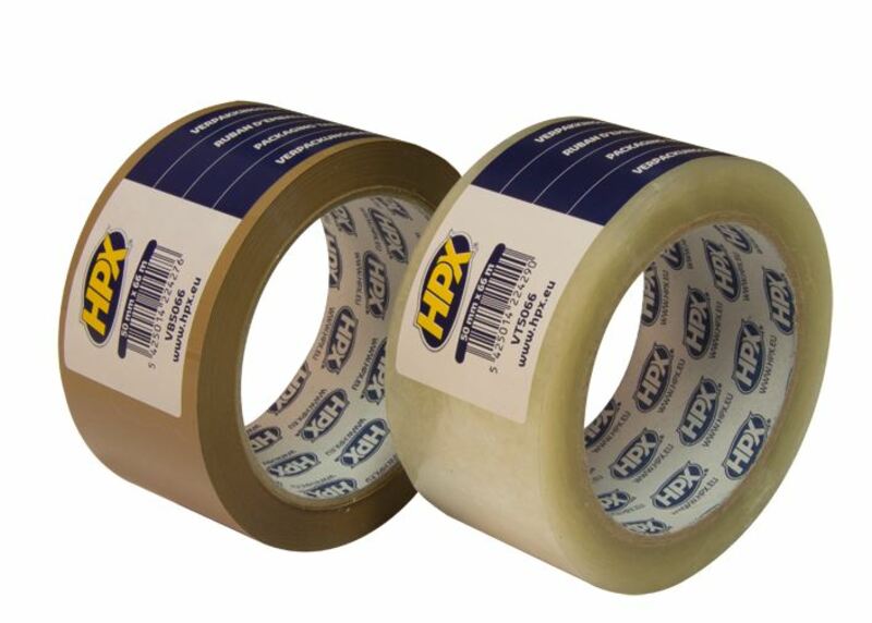 HPX Packaging Tape Brown 50mm x 66m 