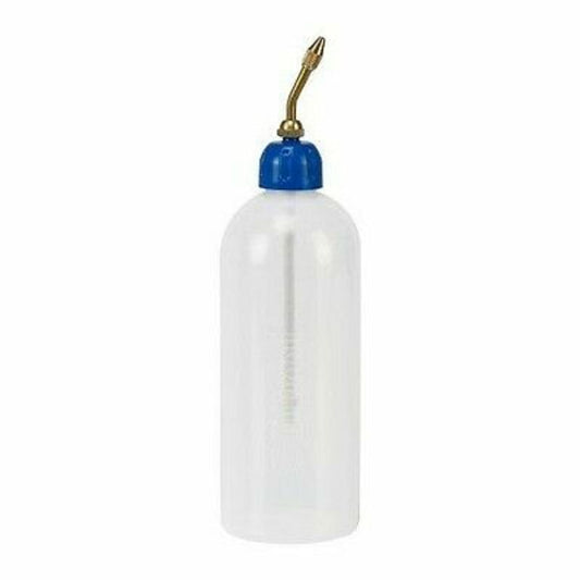 PLASTIC OLIEKAN 500 ML RECHTE TIP 36 MET 180 MM DOORSCHIJNEND