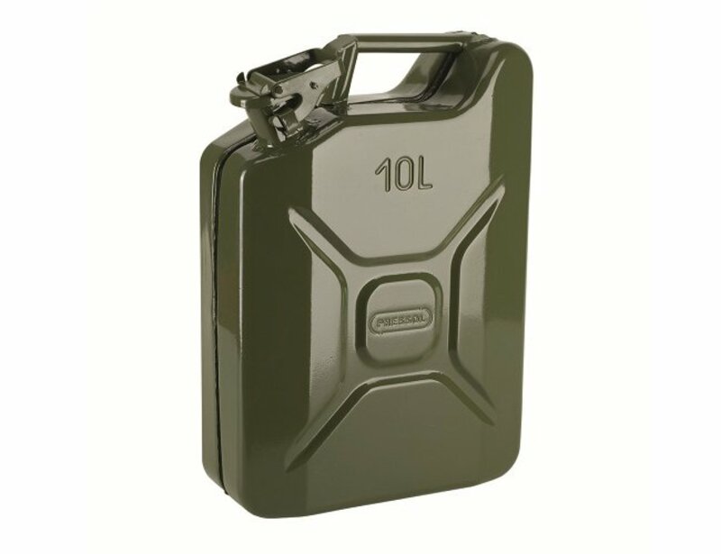 JERRYCAN BRANDSTOF 10L METAAL