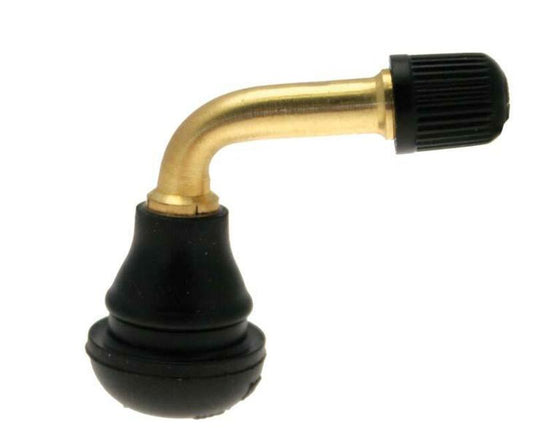 CURVED VALVE SCOOTER 90° BRASS VALVE PACK OF 10 