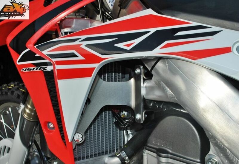 AXP Aluminum radiator protector - Honda CRF450R 